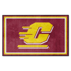 Central Michigan Chippewas 4ft. x 6ft. Plush Area Rug - Central Michigan