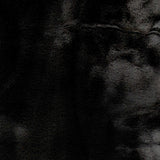 Luxe Faux Rabbit Fur Rectangular Rug 3' X 5' - Black - Homeroots - Flyclothing LLC