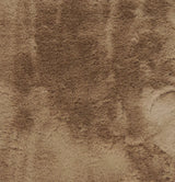 Luxe Faux Rabbit Fur Rectangular Rug 3' X 5' - Taupe - Homeroots - Flyclothing LLC