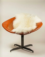 2' X 3' Ivory New Zealand Natural Sheepskin Rug - Homeroots - Flyclothing LLC