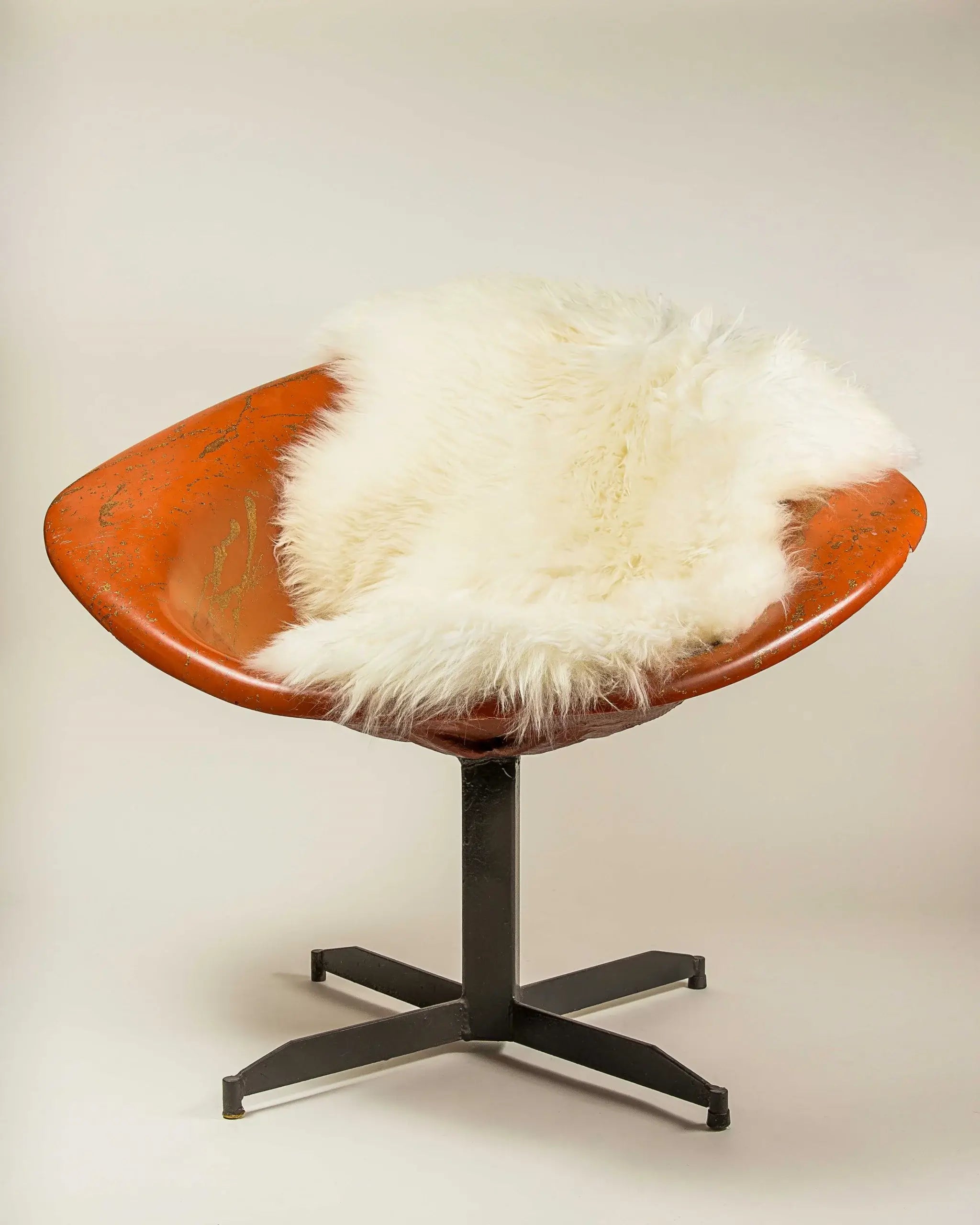 2' X 3' Ivory New Zealand Natural Sheepskin Rug - Homeroots - Flyclothing LLC