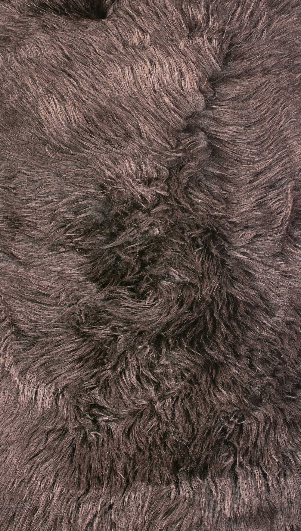 2' X 3' Chocolate New Zealand Natural Sheepskin Rug - Homeroots - Flyclothing LLC