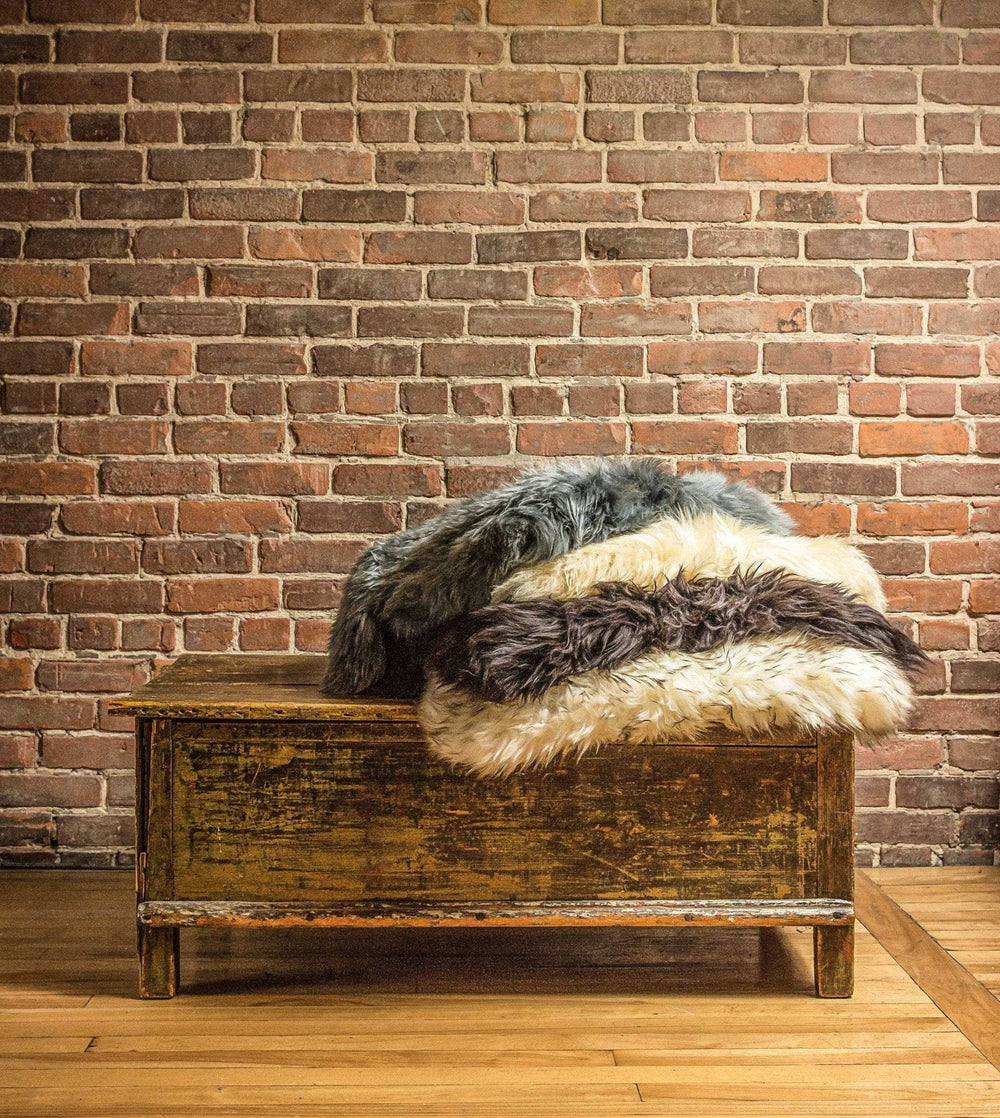 2' X 3' Chocolate New Zealand Natural Sheepskin Rug - Homeroots - Flyclothing LLC