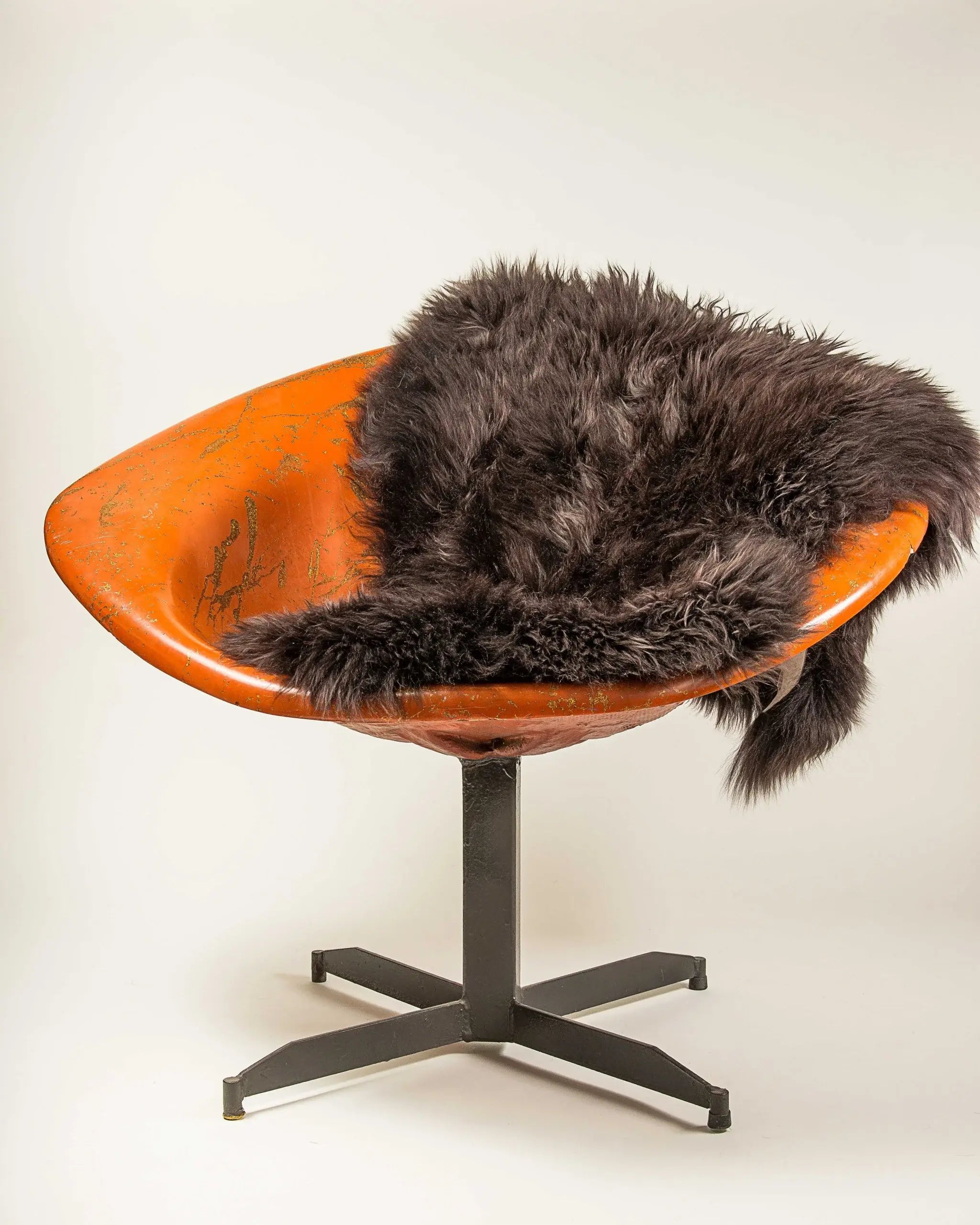 2' X 3' Chocolate New Zealand Natural Sheepskin Rug - Homeroots - Flyclothing LLC