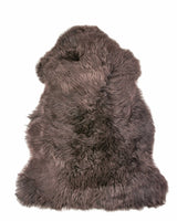 2' X 3' Chocolate New Zealand Natural Sheepskin Rug - Homeroots - Flyclothing LLC