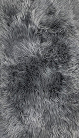 2' X 3' Warm Gray New Zealand Natural Sheepskin Rug - Homeroots - Flyclothing LLC