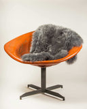 2' X 3' Warm Gray New Zealand Natural Sheepskin Rug - Homeroots - Flyclothing LLC