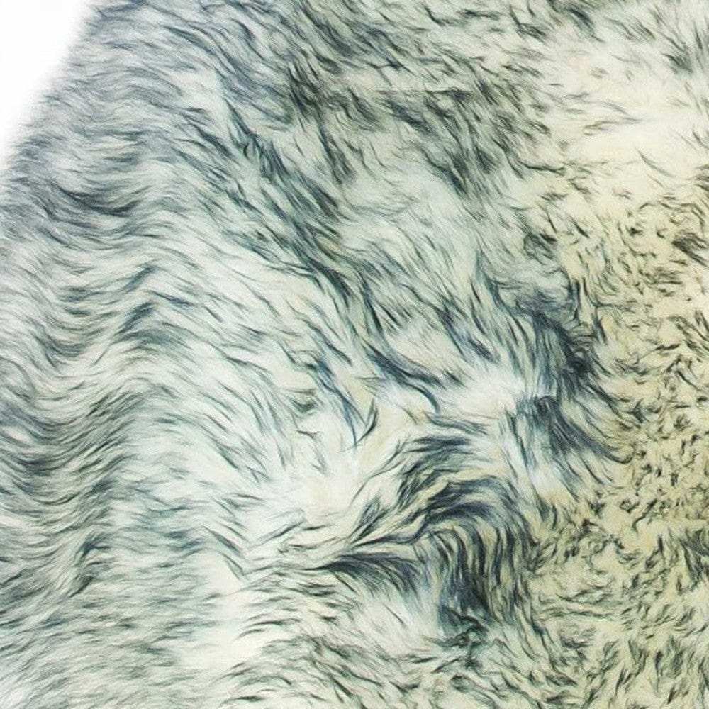 2' X 3' Gray Mist New Zealand Natural Sheepskin Rug - Homeroots - Flyclothing LLC