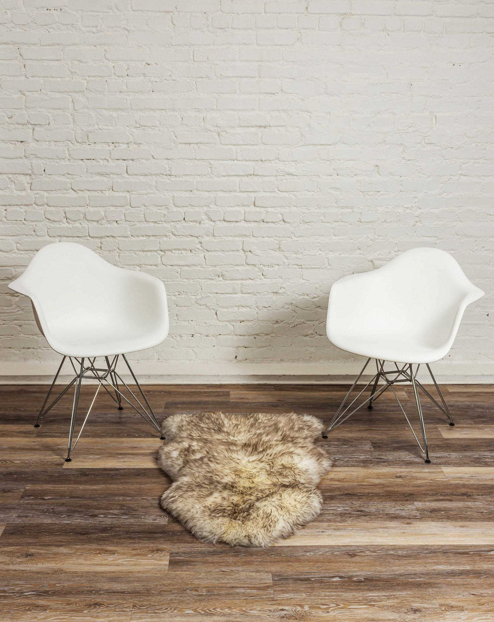 2' X 3' Dark Cream New Zealand Natural Sheepskin Rug - Homeroots - Flyclothing LLC