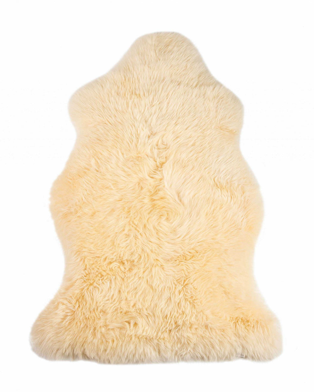 2' X 3' Cream New Zealand Natural Sheepskin Rug - Homeroots - Flyclothing LLC