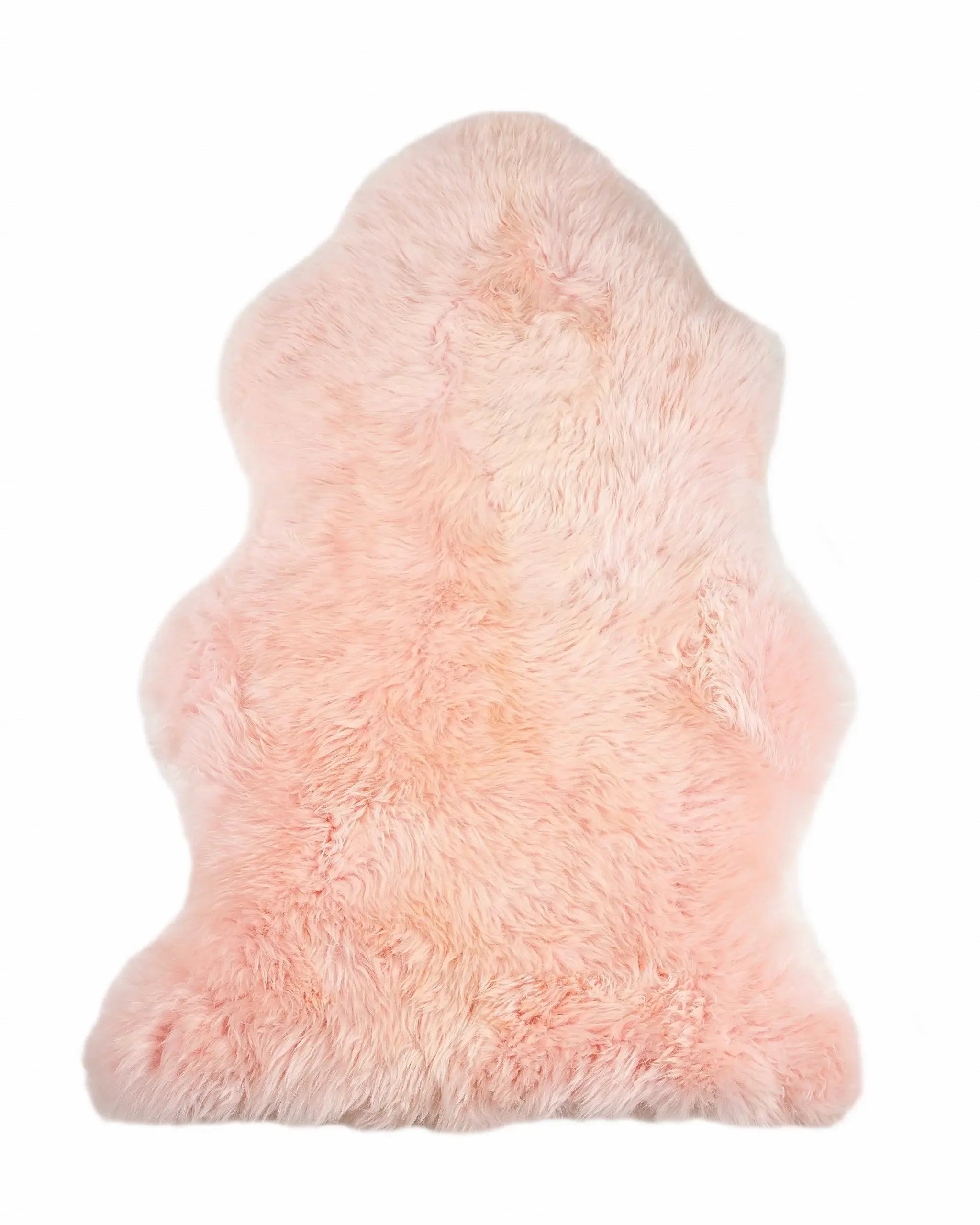 2' X 3' Rose New Zealand Natural Shearling Sheepskin Rug - Homeroots - Flyclothing LLC