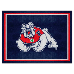 Fresno State Bulldogs 8ft. x 10 ft. Plush Area Rug - Fresno State