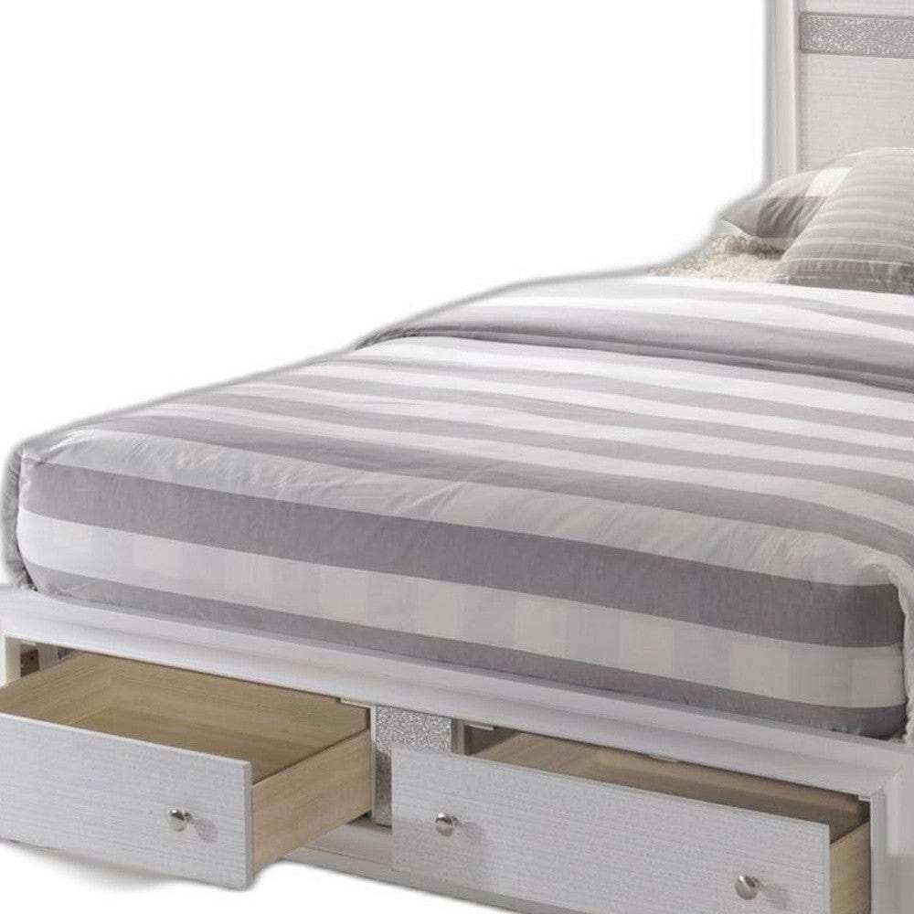 Standard Bed Upholstered With Headboard - Homeroots - Flyclothing LLC