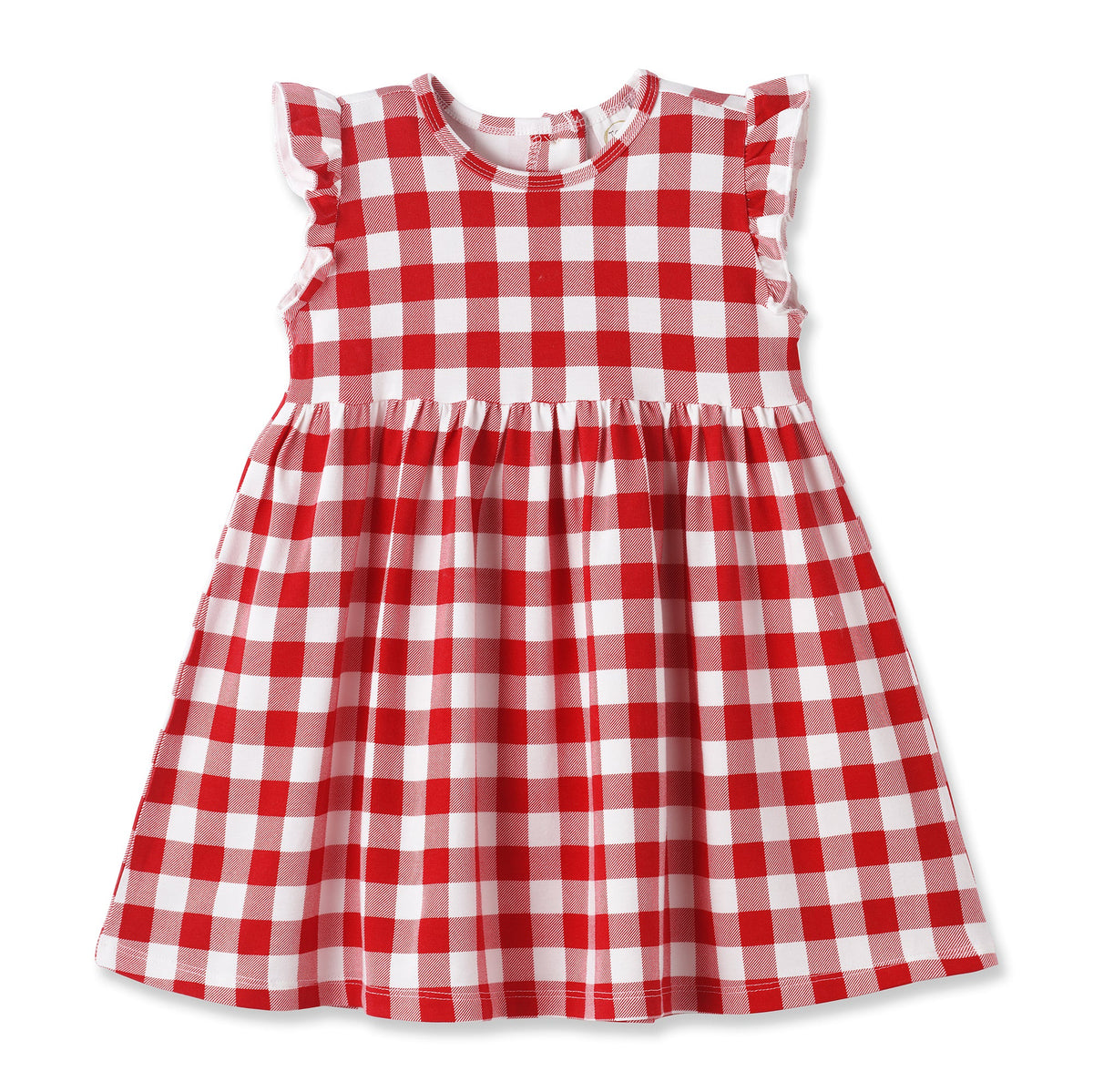 Picnic Plaid Soft Bamboo Summer Dress for Girls - Tesa Babe - Flyclothing LLC