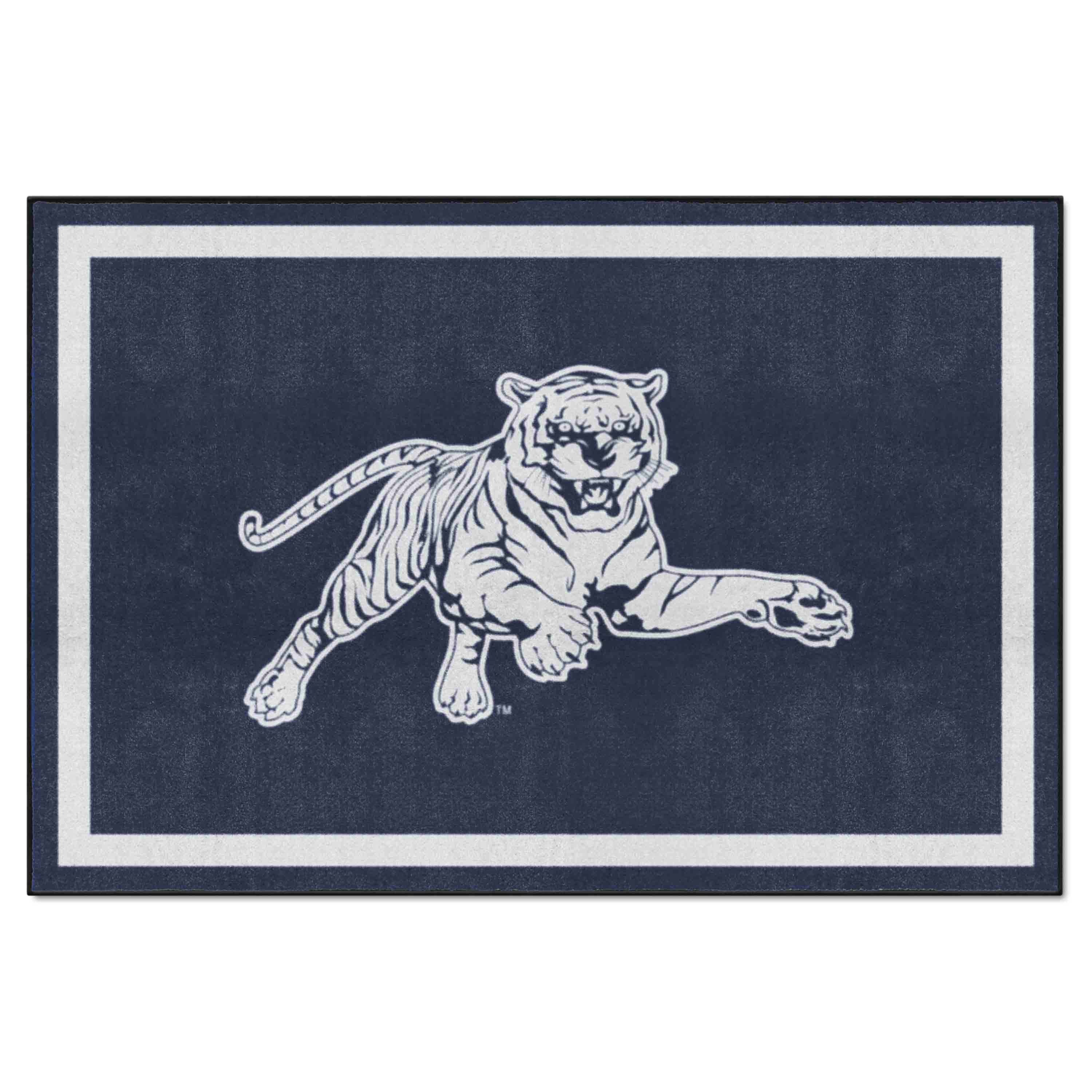 Jackson State Tigers 5ft. x 8 ft. Plush Area Rug - Jackson State