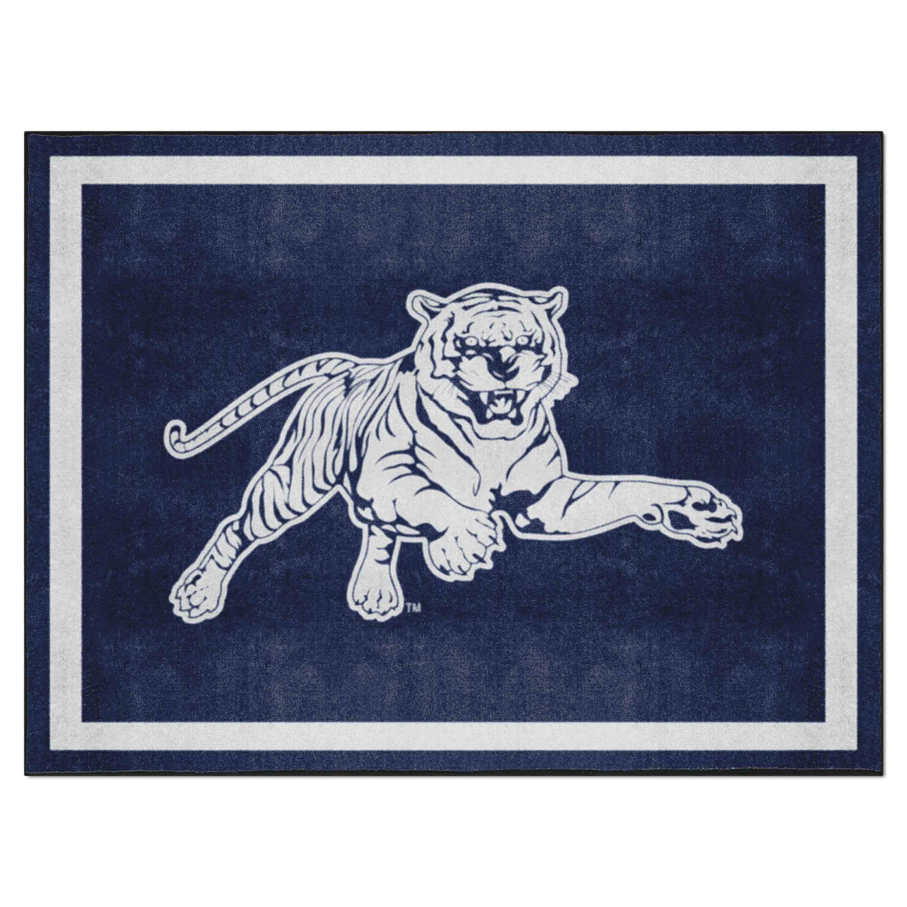 Jackson State Tigers 8ft. x 10 ft. Plush Area Rug - Jackson State