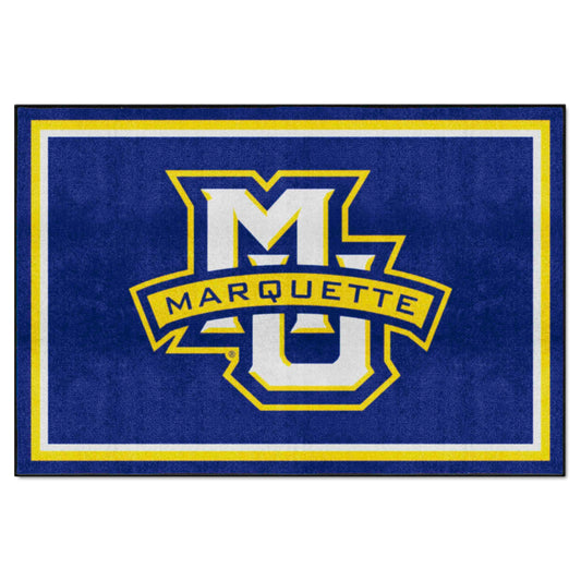 Marquette Golden Eagles 5ft. x 8 ft. Plush Area Rug - Marquette