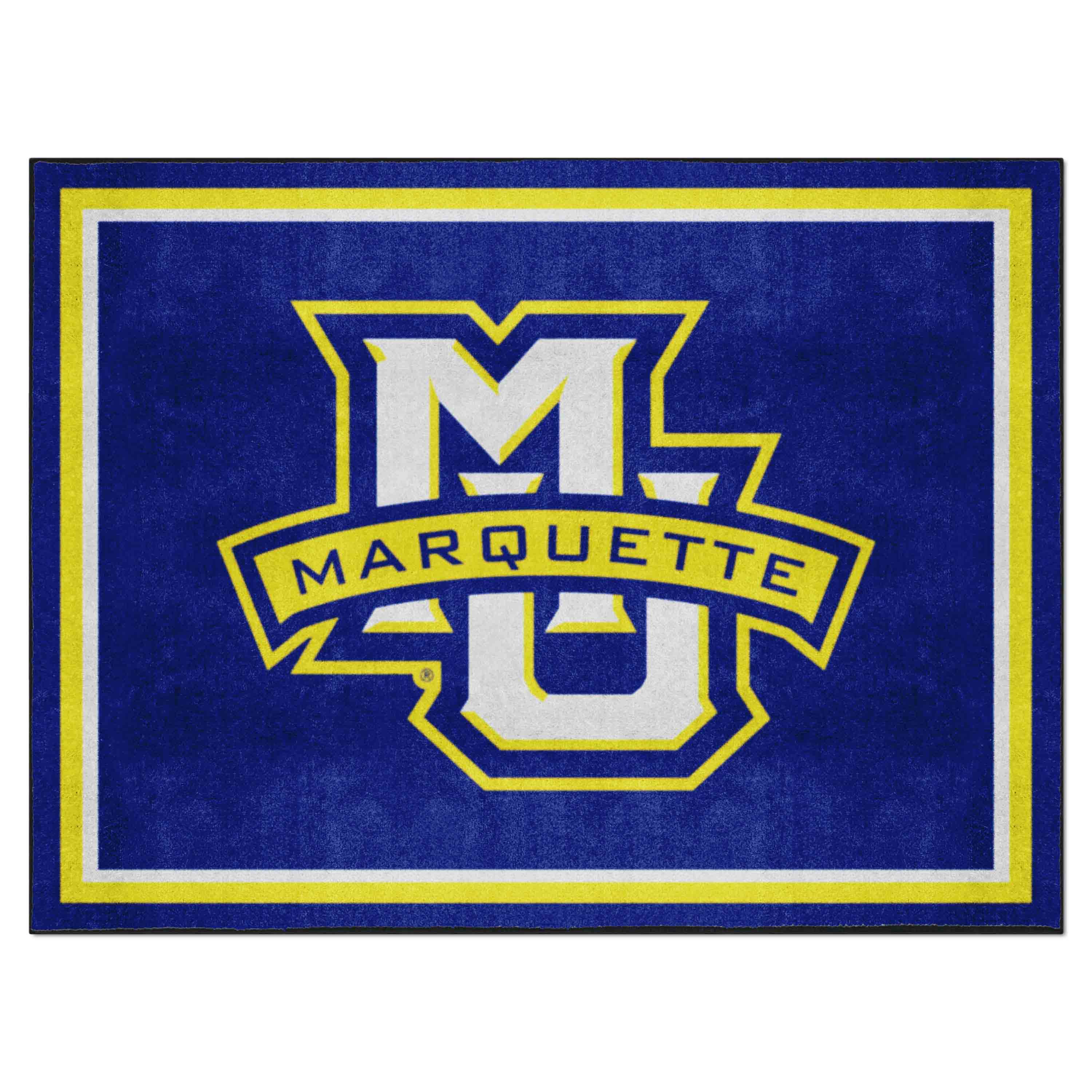 Marquette Golden Eagles 8ft. x 10 ft. Plush Area Rug - Marquette