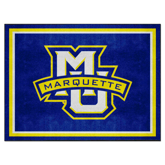 Marquette Golden Eagles 8ft. x 10 ft. Plush Area Rug - Marquette