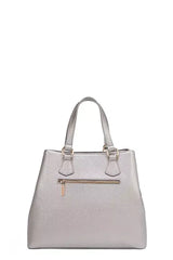 Nicole Lee USA Monogram Pattern Handbag with Rhinestones Decor - Trendsi - Flyclothing LLC