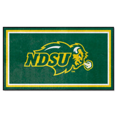 North Dakota State Bison 3ft. x 5ft. Plush Area Rug - North Dakota State