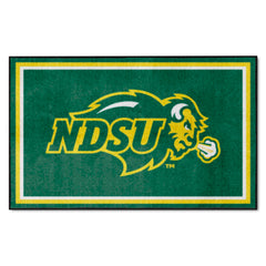 North Dakota State Bison 4ft. x 6ft. Plush Area Rug - North Dakota State