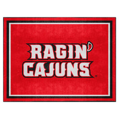 Louisiana-Lafayette Ragin' Cajuns 8ft. x 10 ft. Plush Area Rug - Louisiana-Lafayette