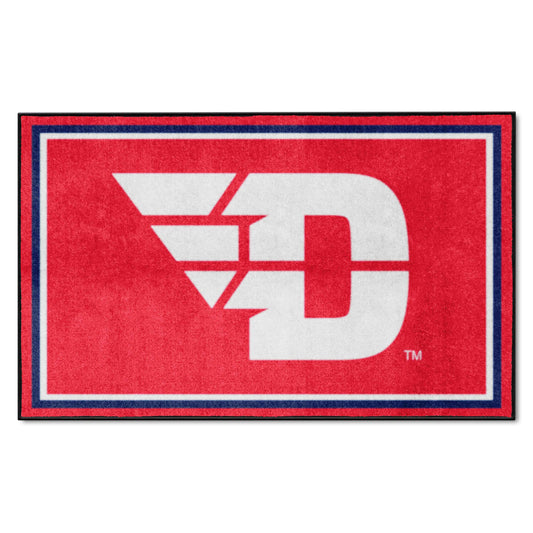 Dayton Flyers 4ft. x 6ft. Plush Area Rug - Dayton