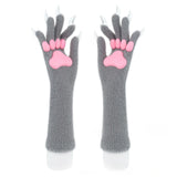 Halloween Silicone Meat Mat Long Gloves