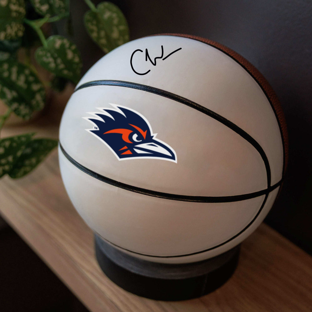 Texas - San Antonio Mini Size Autograph Basketball - Logo Brands - Flyclothing LLC
