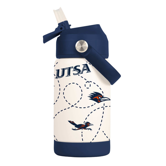 Texas - San Antonio 12oz Mascot SS Kids Bottle - Logo Brands - Flyclothing LLC