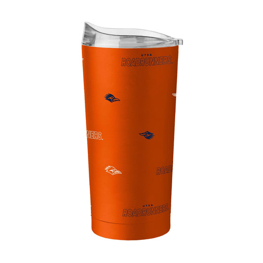 Texas - San Antonio 20oz Step And Repeat Powder Coat Tumbler - Logo Brands - Flyclothing LLC