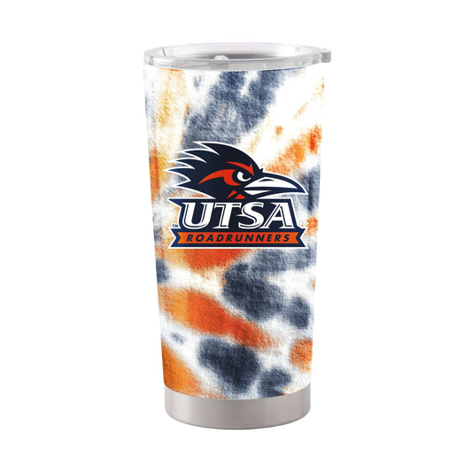 Texas - San Antonio 20oz Tie Dye Stainless Steel Tumbler - Logo Brands - Flyclothing LLC