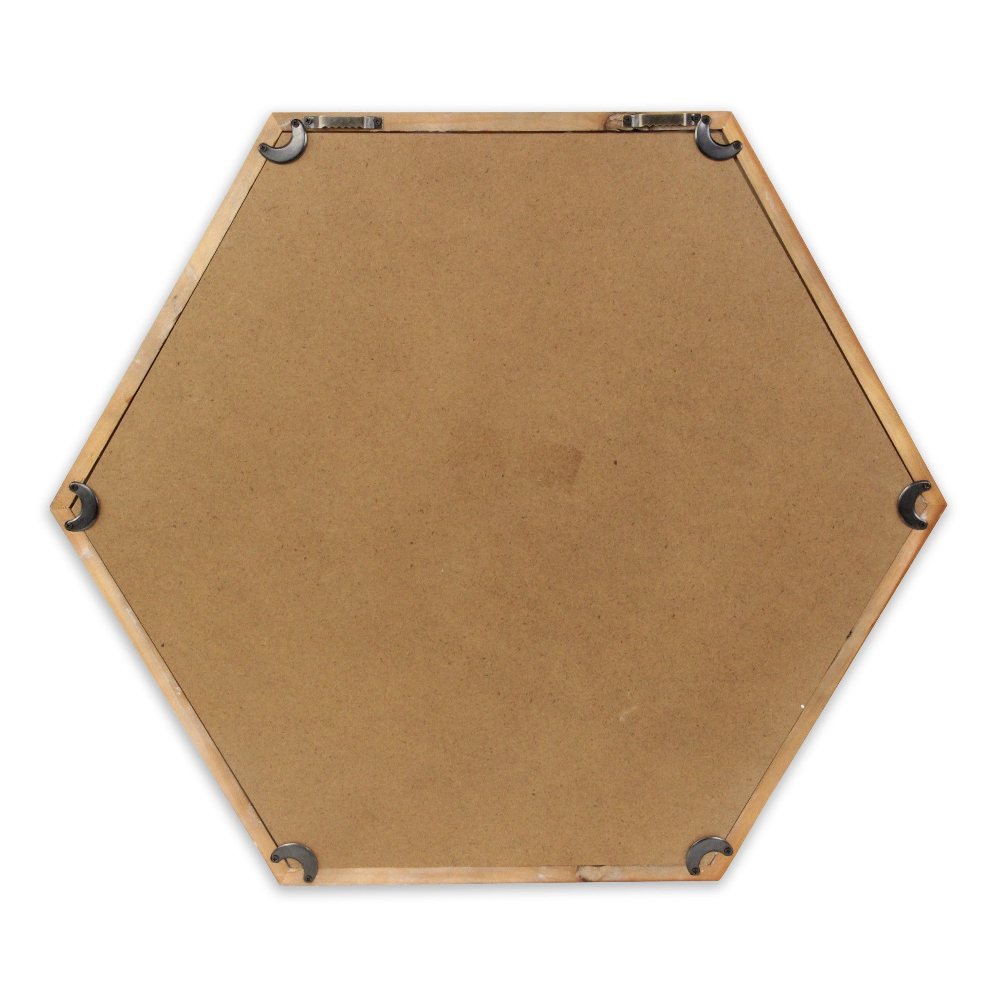 21" Brown Unframed Accent Mirror - Homeroots - Flyclothing LLC