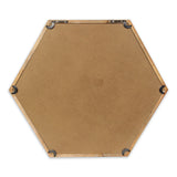 21" Brown Unframed Accent Mirror - Homeroots