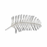 Black And Silver Metal Peacock Feather Wall Decor - Homeroots - Flyclothing LLC