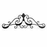 32" Rustic Brown Metal Scroll Wall Decor - Homeroots - Flyclothing LLC