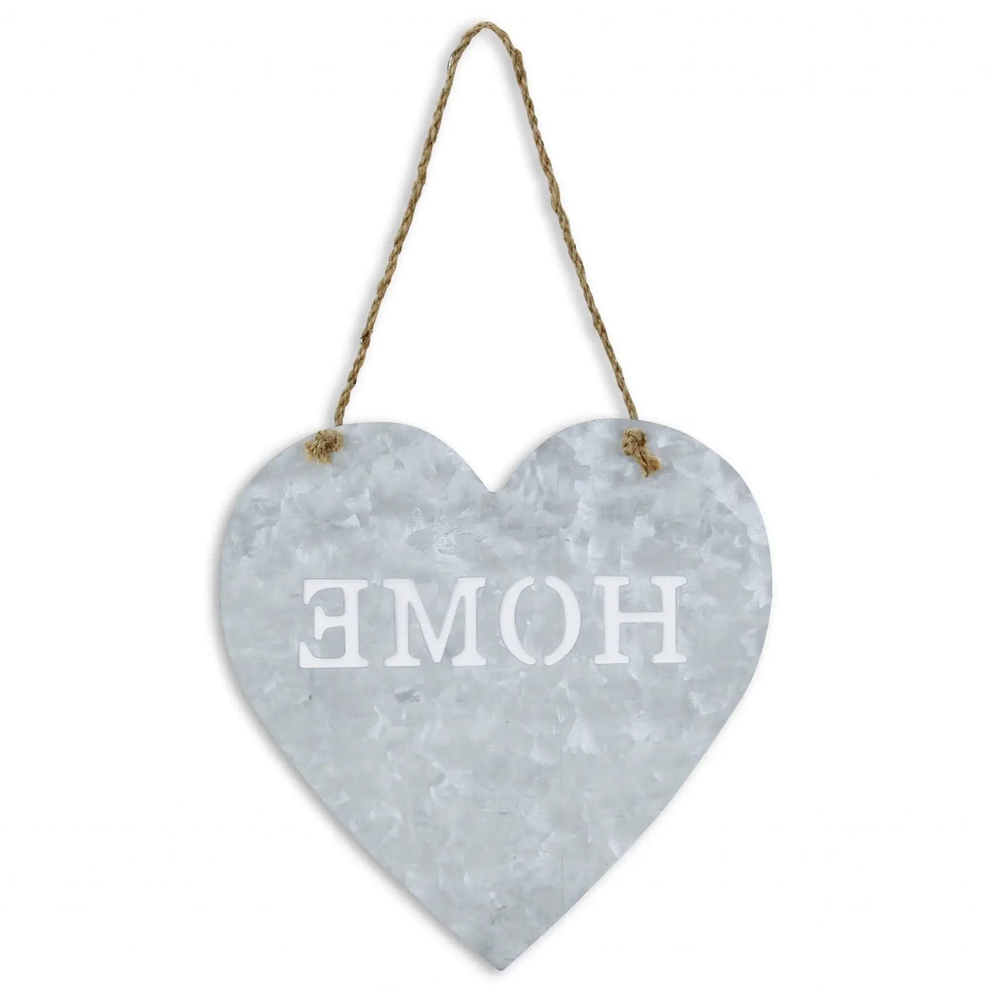Home Gray Galvanized Cut Out Metal Wall Decor - Homeroots - Flyclothing LLC