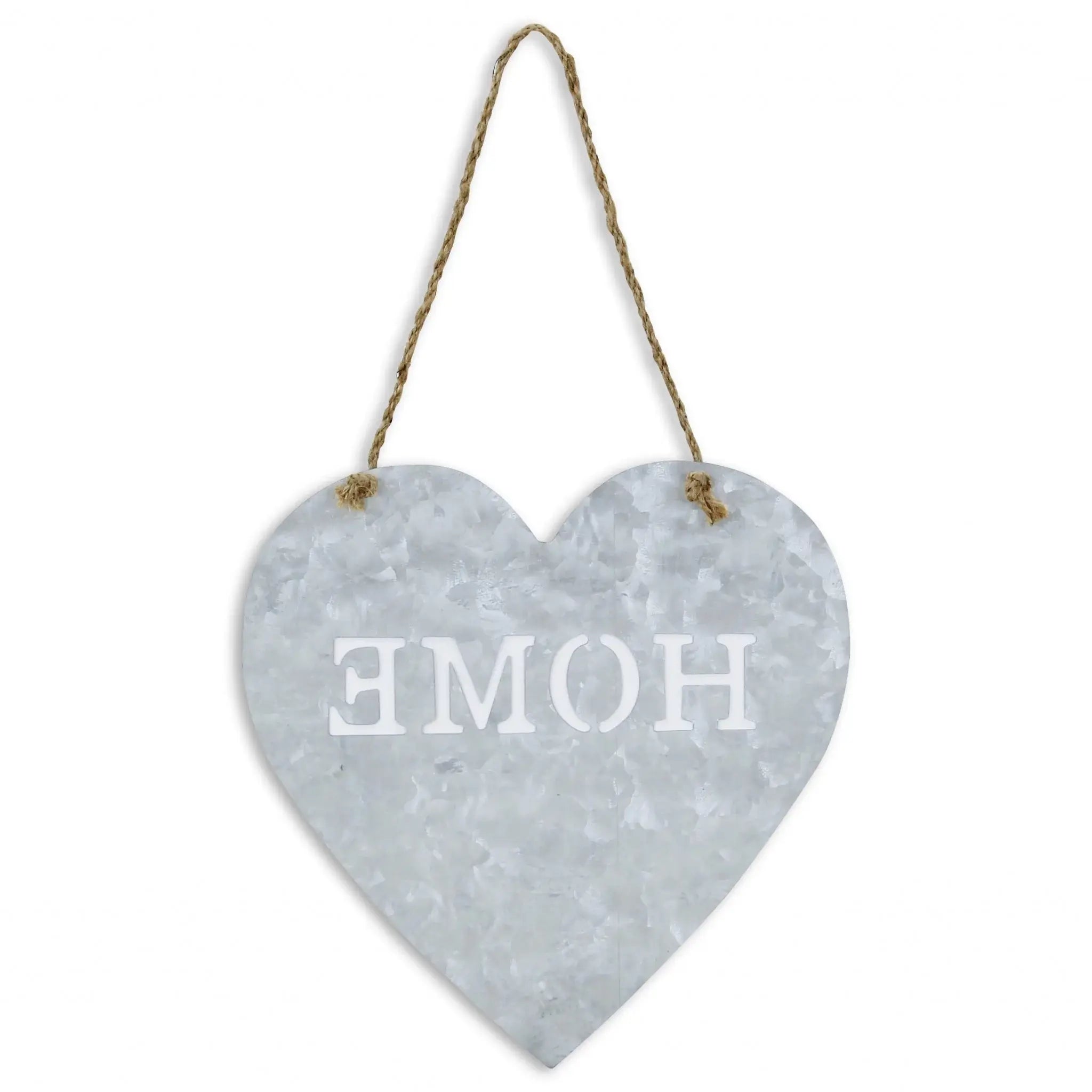 Home Gray Galvanized Cut Out Metal Wall Decor - Homeroots - Flyclothing LLC