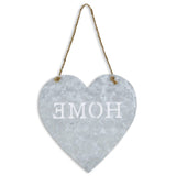 Home Gray Galvanized Cut Out Metal Wall Decor - Homeroots