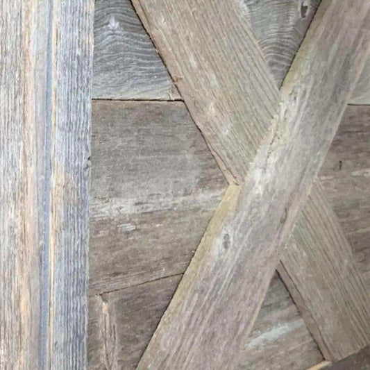 Natural Weathered And Gray Wood Ornamental Wall Decor - Homeroots - Flyclothing LLC