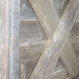 Natural Weathered And Gray Wood Ornamental Wall Decor - Homeroots