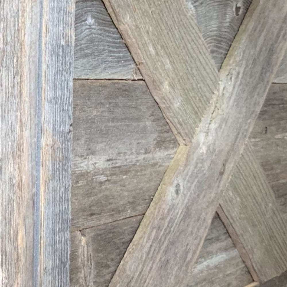 Natural Weathered And Gray Wood Ornamental Wall Decor - Homeroots - Flyclothing LLC