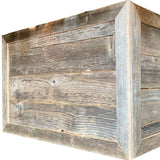 28" Natural Weathered Gray Plank Christmas Tree Collar - Homeroots - Flyclothing LLC