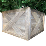 23" Thick Weathered Gray Christmas Tree Collar - Homeroots - Flyclothing LLC