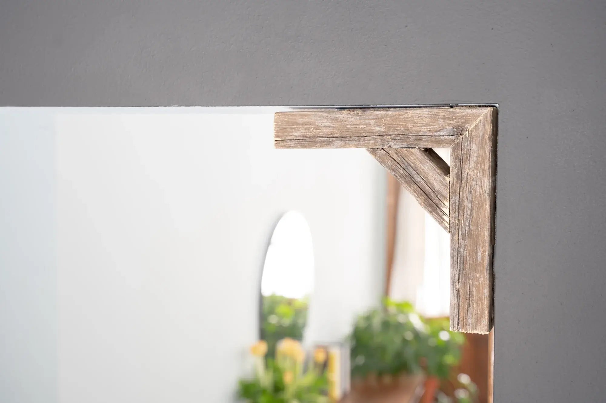 Set Of Two Natural Weathered Gray Corbels - Homeroots - Flyclothing LLC