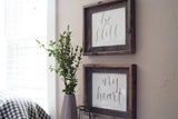 8" X 10" Natural Weathered Gray Picture Frame - Homeroots