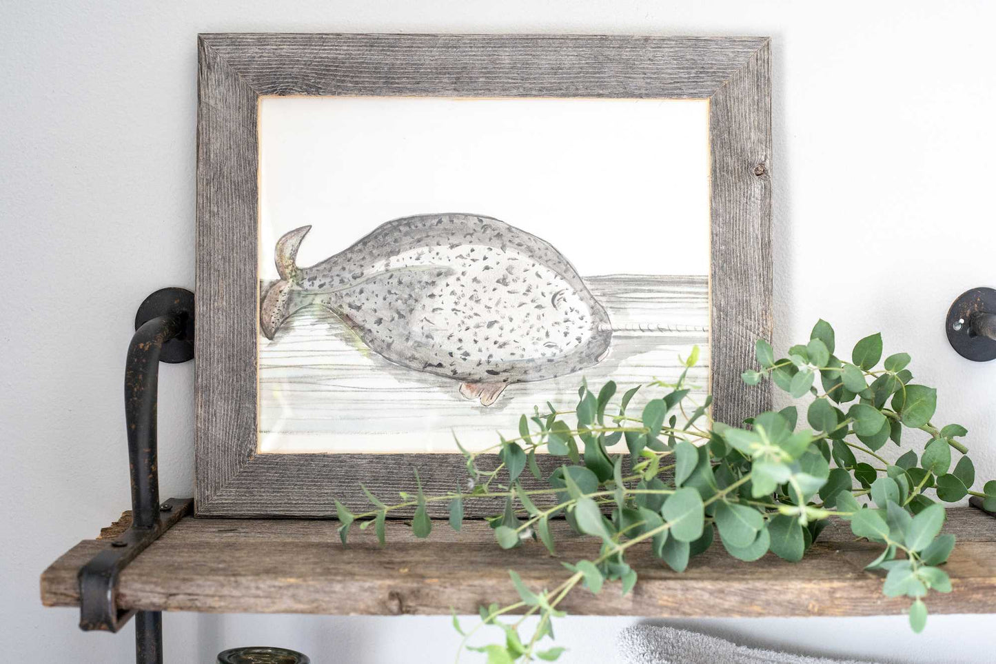 5" X 7" Natural Weathered Gray Picture Frame - Homeroots - Flyclothing LLC