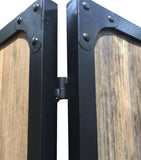 4 Panel Brown Room Divider - Homeroots - Flyclothing LLC