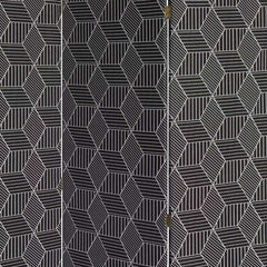 3 Panel Black Soft Fabric Finish Room Divider